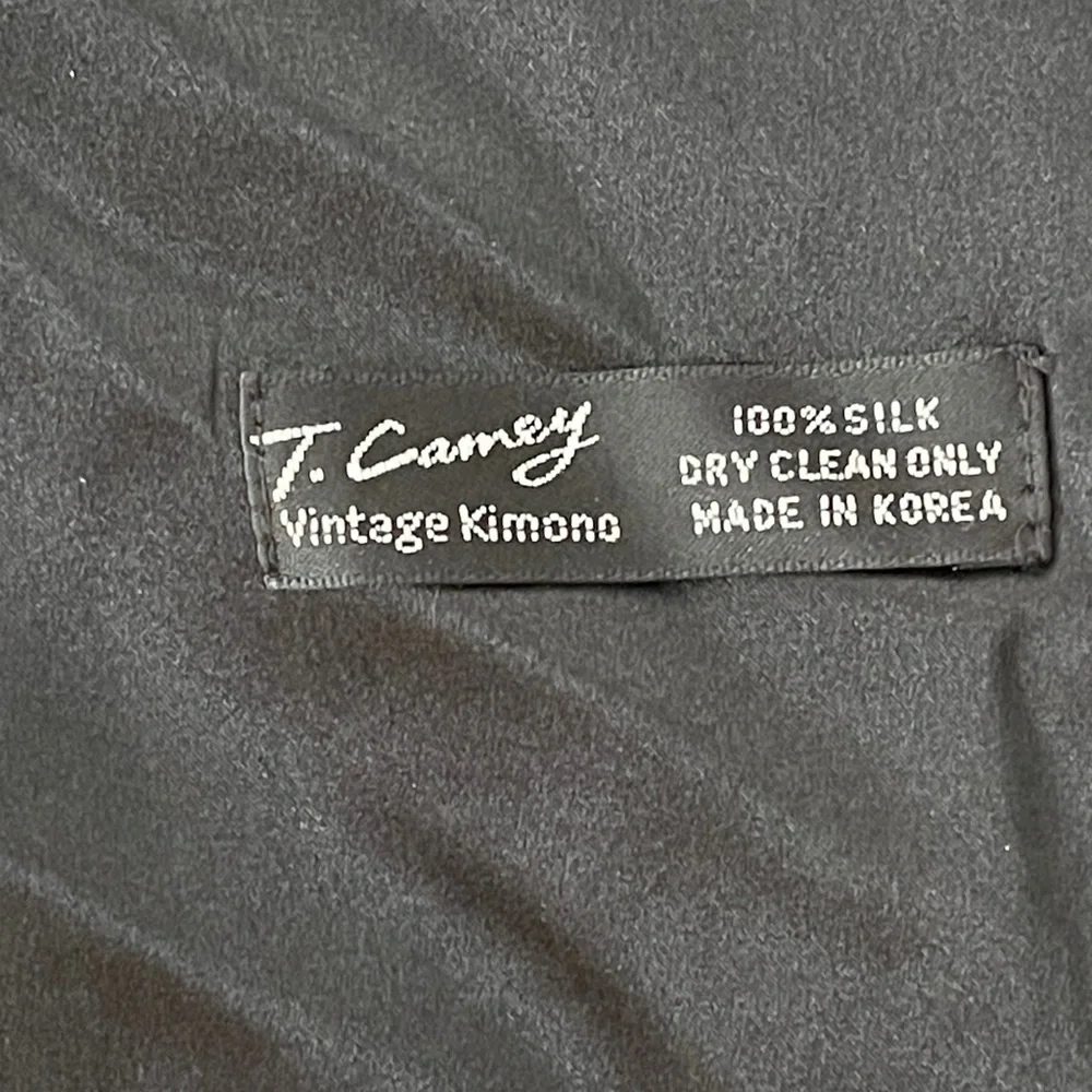 T. Carney Vintage Kimono Silk Scarf